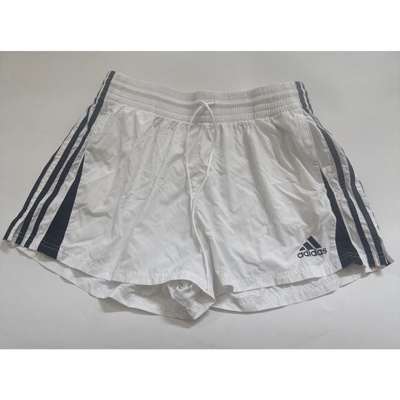 Adidas Active Shorts Women's XL Stripe‎ Running Gym Athleisure - Picture 1 of 11